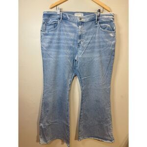 Abercrombie & Fitch Women's Size 36 Blue Ultra High Rise Flare Jeans